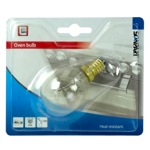 Scanpart ovenlamp E14 40W 300° bol 410Lm