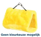 Happy Pet Cozzzy Hut Pluche Vogelspeelgoed Hutje - Large - 1 stuk