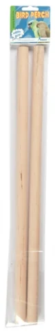 Happy Pet Bird Perch 2Pk 48.5X2X2 Cm