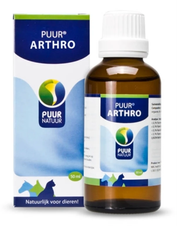 Puur Natuur Arthro Gewrichtsvloeistof voor Hond - 1 stuk (50 ml)