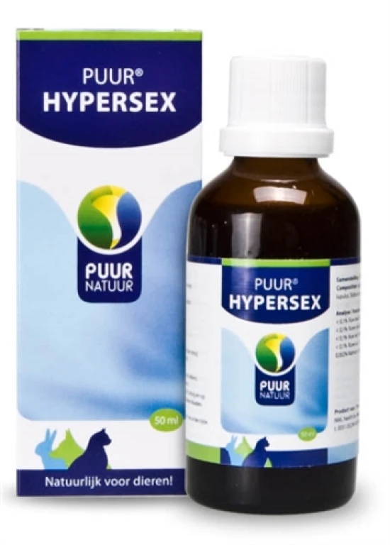 Puur Natuur Voedingssupplement Hypersex 50 ml - 1 stuk