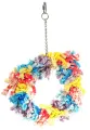 Happy Pet Flossin Ring Speelgoed voor Papegaaien - 1 stuk