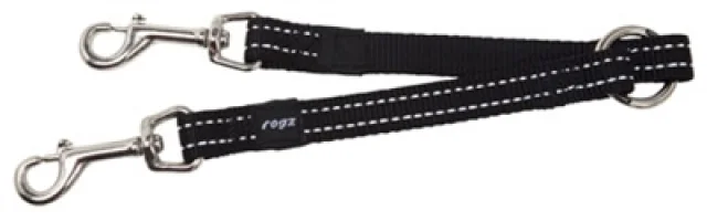 Rogz For Dogs Snake Splitter Zwart - 23cm x 16mm