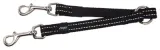 Rogz For Dogs Snake Splitter Hondenriem Zwart - 23 cm x 16 mm