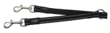 Rogz For Dogs Fanbelt Splitter Hondenriem Zwart - 33cm x 20mm