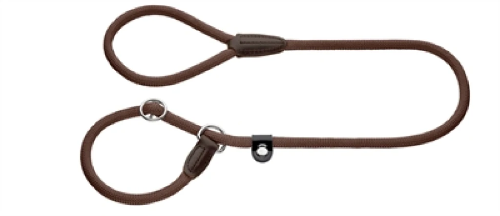 Hunter Retrieverlijn met Stop Freestyle Bruin - 1.7m x 10mm - 1 stuk
