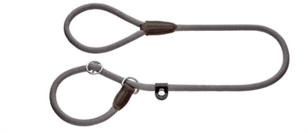 Hunter Retrieverlijn met Stop Freestyle Grijs - 1 stuk - 1,7m x 1cm