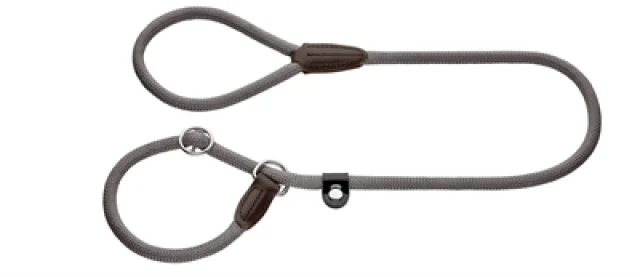Hunter Retrieverlijn met Stop Freestyle Grijs - 1.7m x 10mm