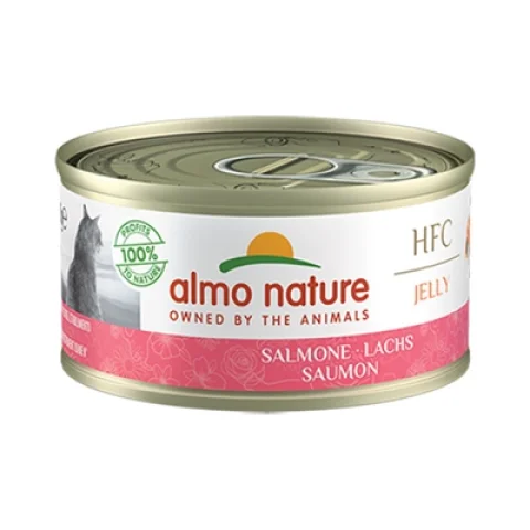Almo - Nature Cat Zalm - 70 gram - 24 Blikjes