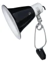 Komodo Black Dome Clamp Lamp Fitting 14 cm - 1 stuk