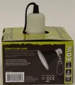 Komodo Black Dome Clamp Lamp Fixture 14 Cm