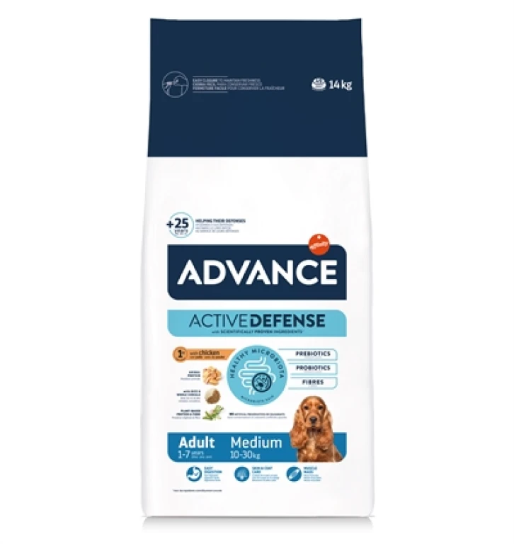 Advance Hond Droogvoer Adult Medium 14 kg