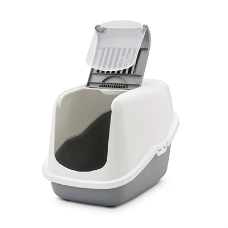 Savic Kattenbak Nestor Grijs/Wit 56x39x38,5 cm