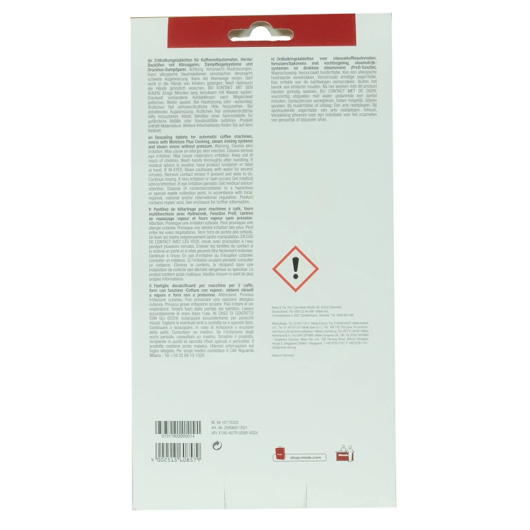 Miele Ontkalker Tabletten 6 stuks