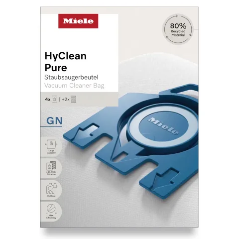 Miele stofzuigerzak fleece (doos) Hyclean 3D type G/N 3D - 9917730