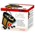 Scanpart koffiefilter goldtone grootte 4