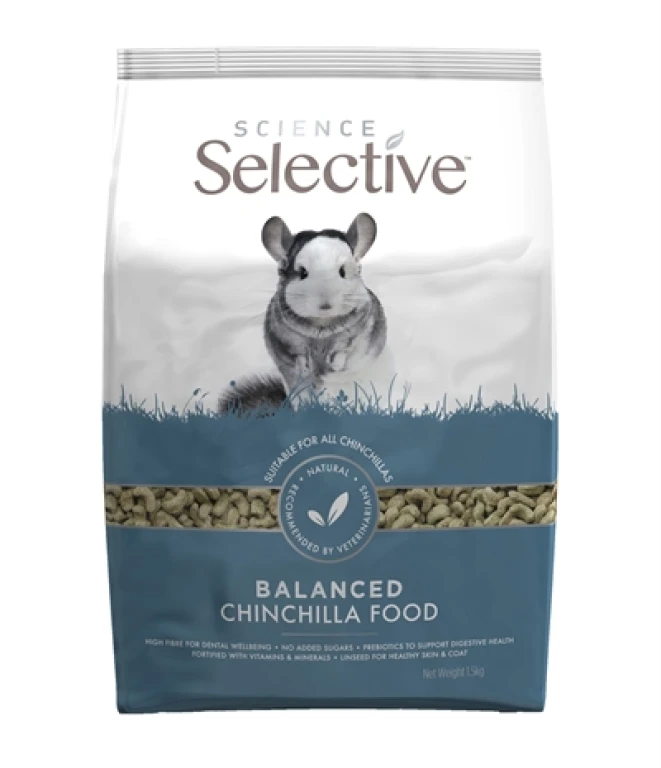 Supreme Science Selective Chinchilla Droogvoer - 1 stuk (1,5 kg)
