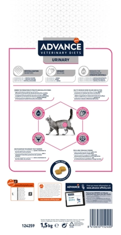 Advance Veterinary Diet Urinary Care Kat Droogvoer - 1 stuk (1,5 kg)