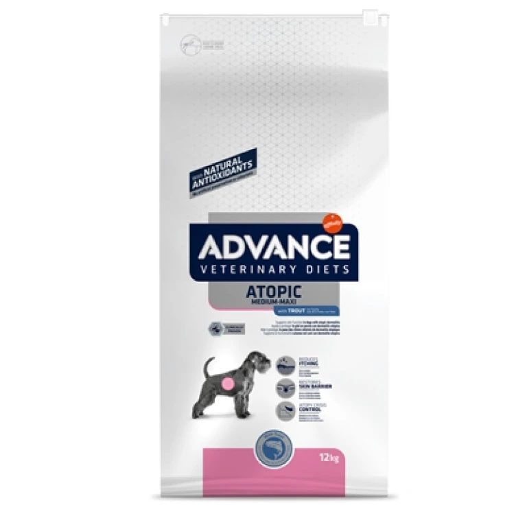 Advance Hond Droogvoer Atopic Care Gevoelige Huid 12 kg