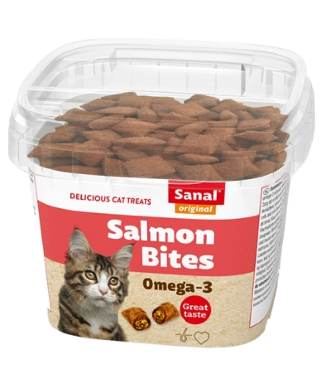 Sanal Kat Snacks Zalm Bites 1 stuk