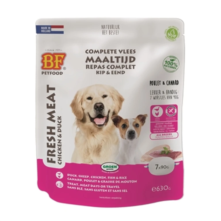 Biofood Vleesvoeding Eend - 630 gram - 1 stuk