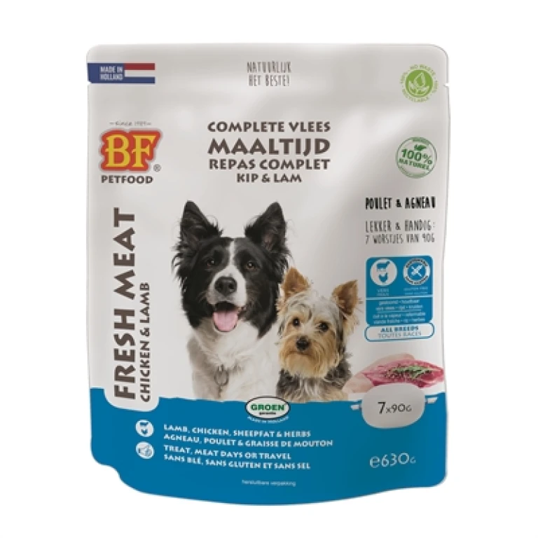 Biofood Hond Natvoer Lam 630g - 1 stuk