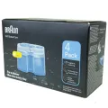 Braun Scheerapparaat Cleaner Clean&Renew set van 4