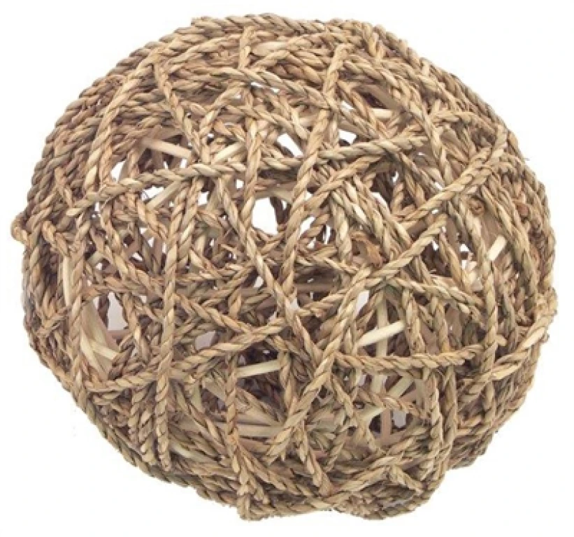 Rosewood Sea Grass Speelbal voor Konijnen en Knaagdieren - 14 cm - 1 stuk