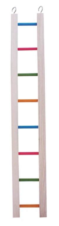 Happy Pet Ladder van Hout Gekleurd - 61 cm (1 stuk)