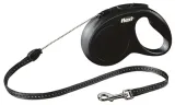 Flexi Classic Cord Rollijn voor Honden - Zwart S - 5 meter