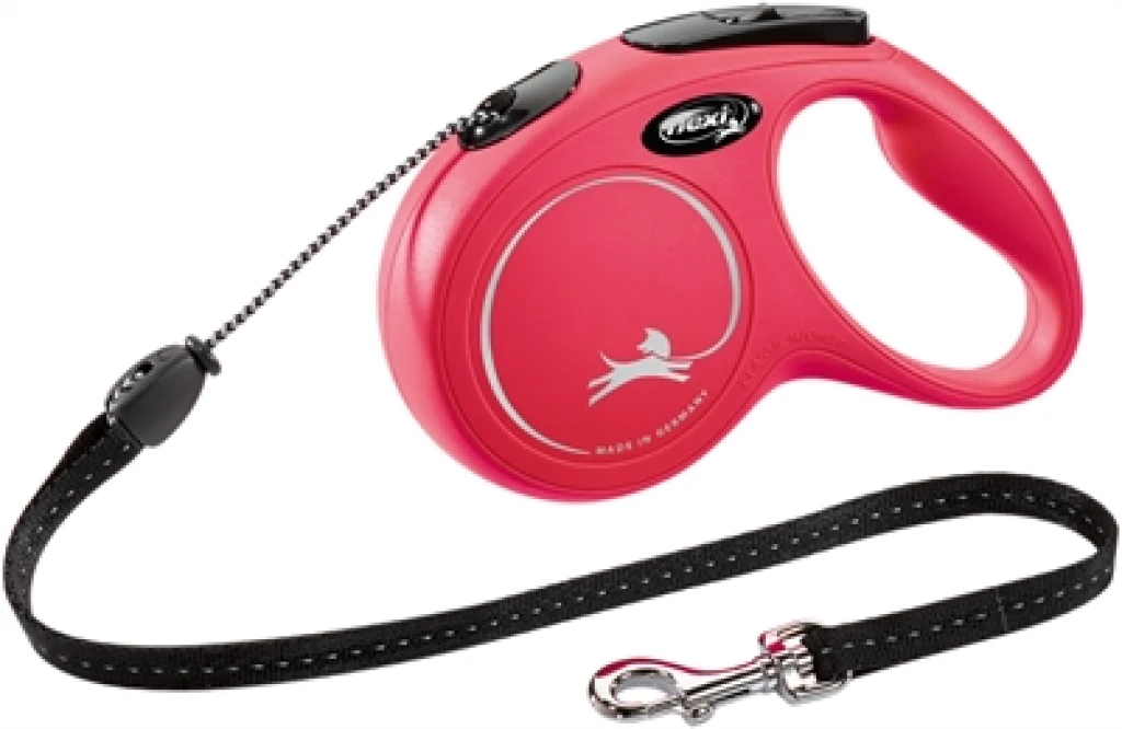Flexi Classic Cord Rollijn Rood M - 5 meter (1 stuk)