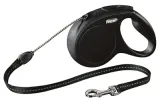 Flexi Classic Cord Honden Rollijn - Zwart - M - 5m (1 stuk)