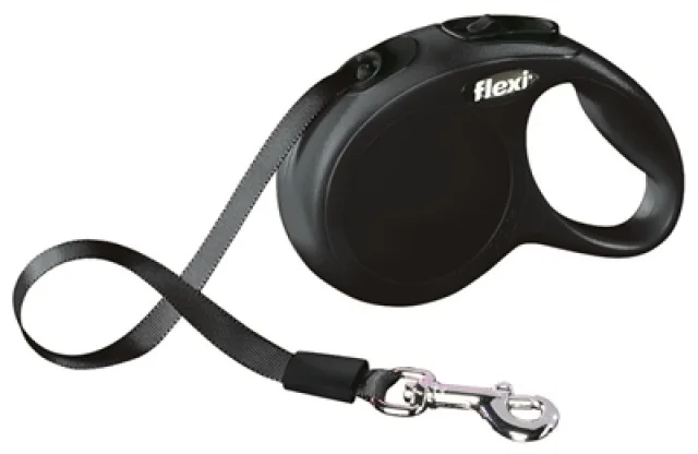 Flexi Rollijn Classic Tape Zwart XS - 3m