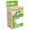 Wecare Cartridges HP 301XL Zwart + Kleur - Set van 2 stuks