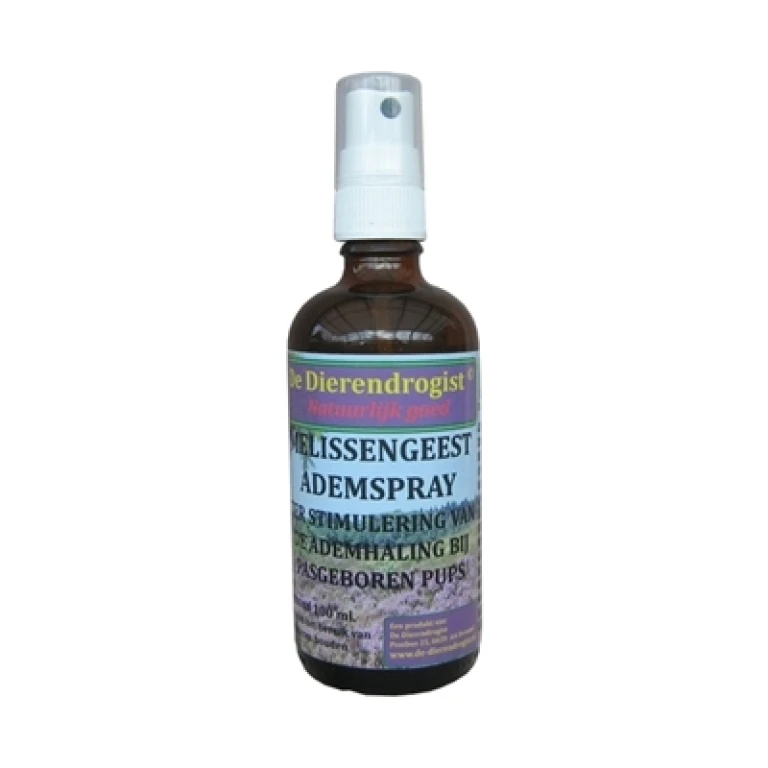 Dierendrogist Melissengeest Ademspray voor Pups - 100 ml