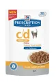 Hill's Prescription Diet Feline c/d Multicare Natvoer Zalm - set van 12
