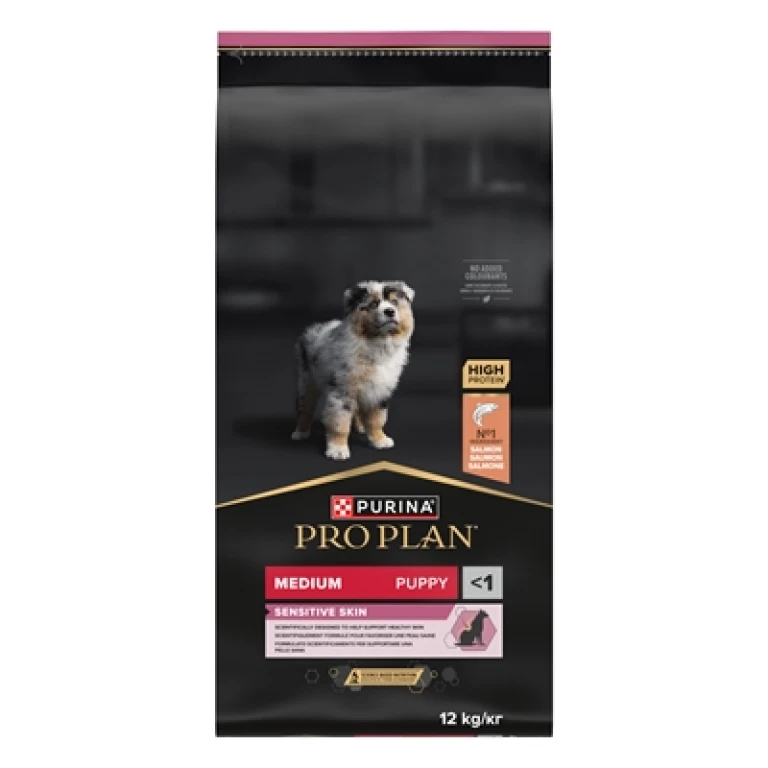 Pro Plan Hond Droogvoer Puppy Medium Sensitive Skin 12 kg
