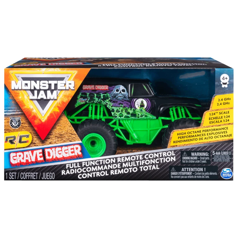 Monster Jam Gravedigger RC Monstertruck 1:24 - 1 stuk
