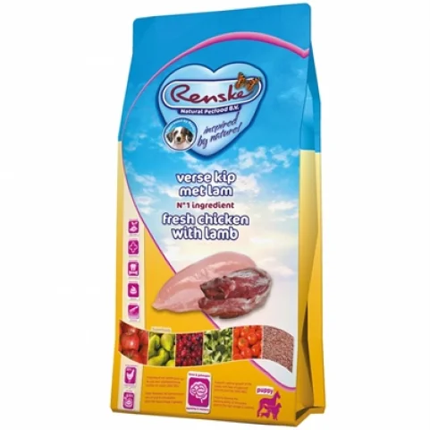 Renske Super Premium Puppy Kip / Lam 2 Kg