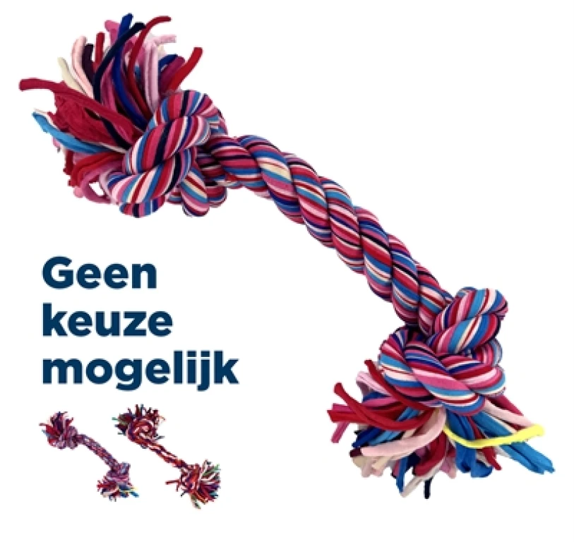 Happy Pet Twist-Tee Tugger Hondenspeelgoed L - 1 stuk