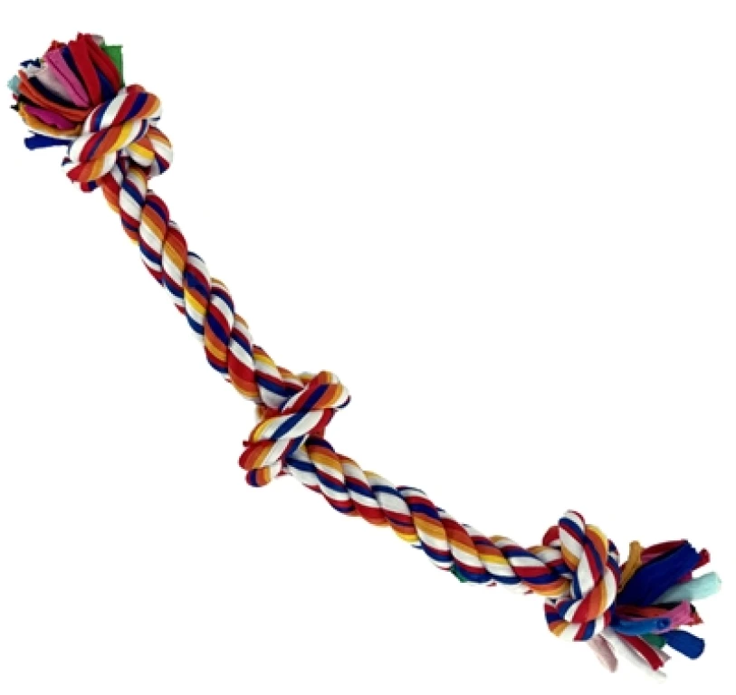 Happy Pet Twist-Tee Tugger Hondenspeelgoed - 1 stuk - Medium