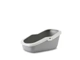 Savic Kattenbak Aseo Grijs/Wit 56x39x27,5 cm - 1 stuk