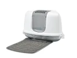 Savic Hoek Kattenbak Nestor Grijs / Wit 58.5X45.5X40 Cm