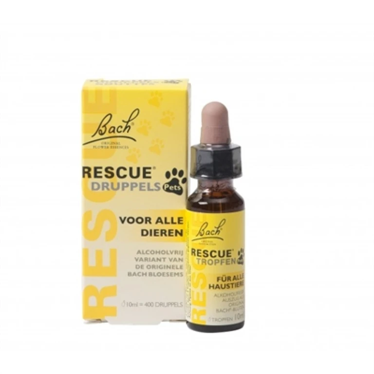 Bach Rescue Remedy Pets Rustgevende Druppels 10 ml