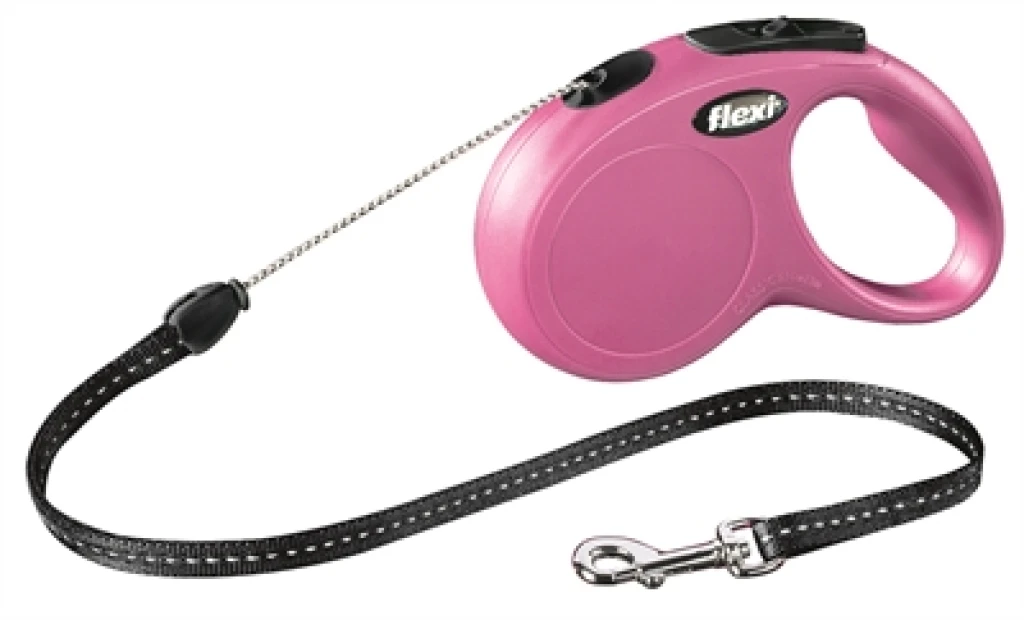 Flexi Rollijn Classic Cord Roze S - 5 meter (1 stuk)