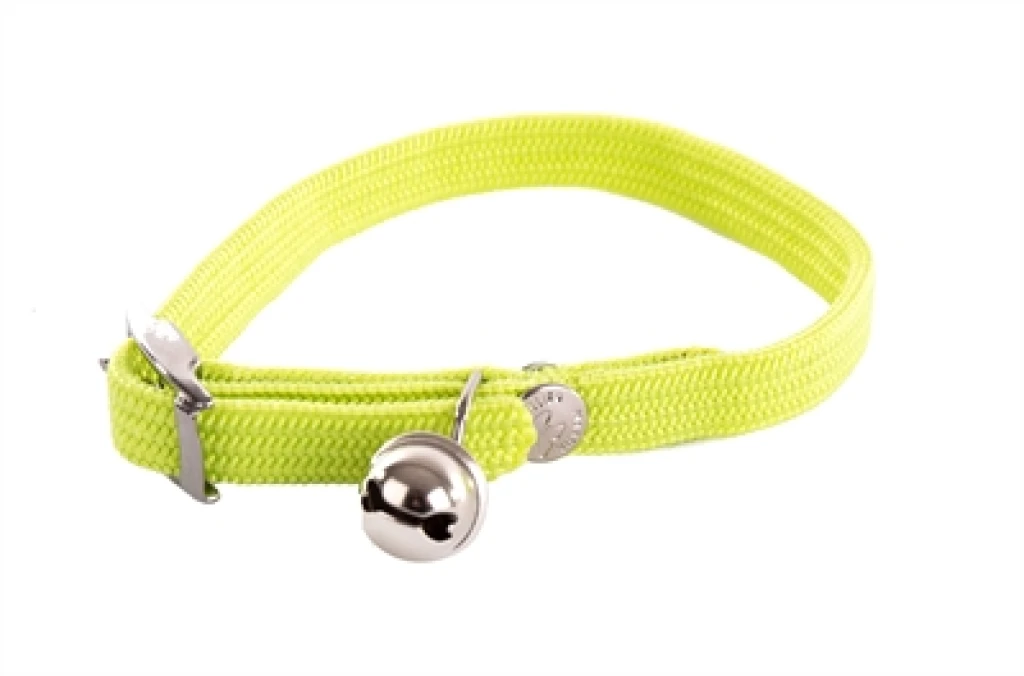 Martin Kattenhalsband Elastisch Nylon Groen - 1 stuk