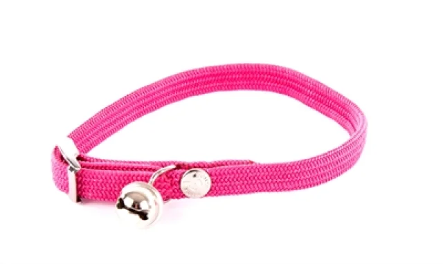 Halsband Kat Elastisch Nylon Roze 30X1 Cm