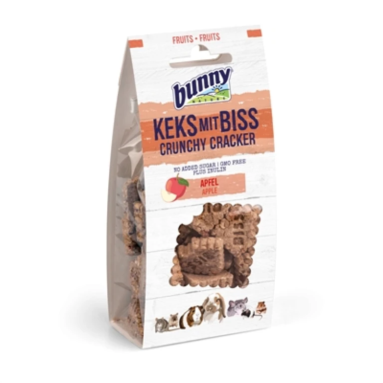 Bunny Nature Knaagdier Snacks Appel 50 gram