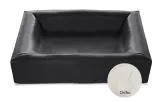 Bia Bed Orthopedische Hondenmand Zwart - 70x60x15 cm - 1 stuk