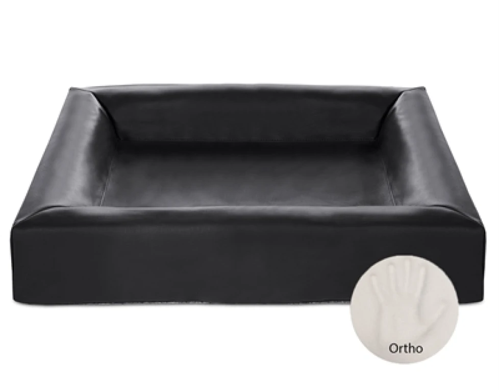 Bia Bed Orthopedische Hondenmand Zwart 85x70x15 cm - 1 stuk